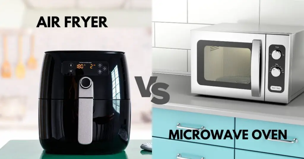What is the difference between air fryer and microwave oven