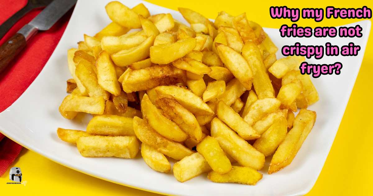 Why My French Fries Are Not Crispy in Air Fryer? Solving the Issue