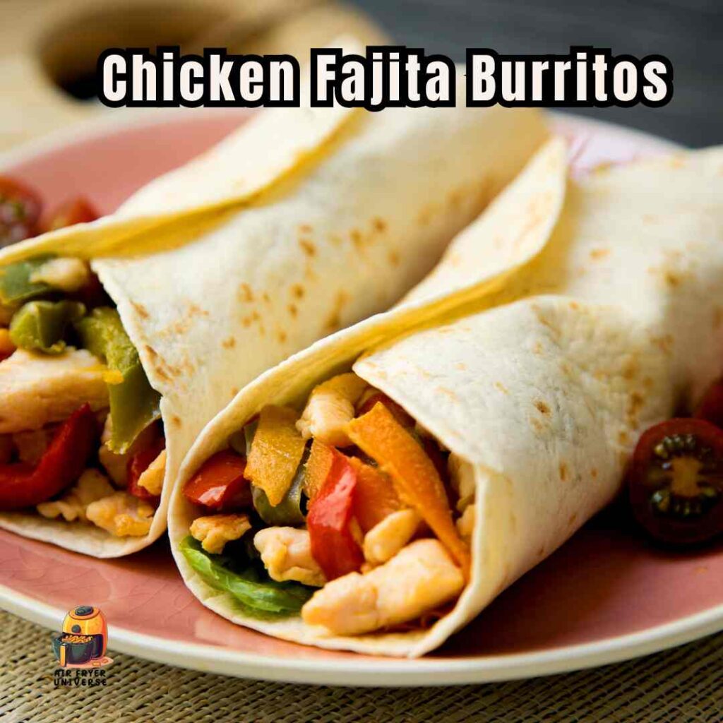 Chicken Fajita Burritos