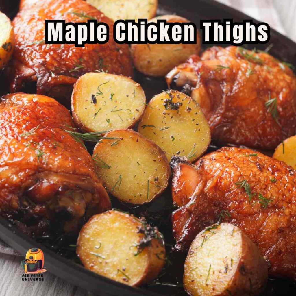 Maple Chicken Thighs