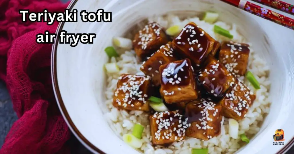 Teriyaki tofu air fryer