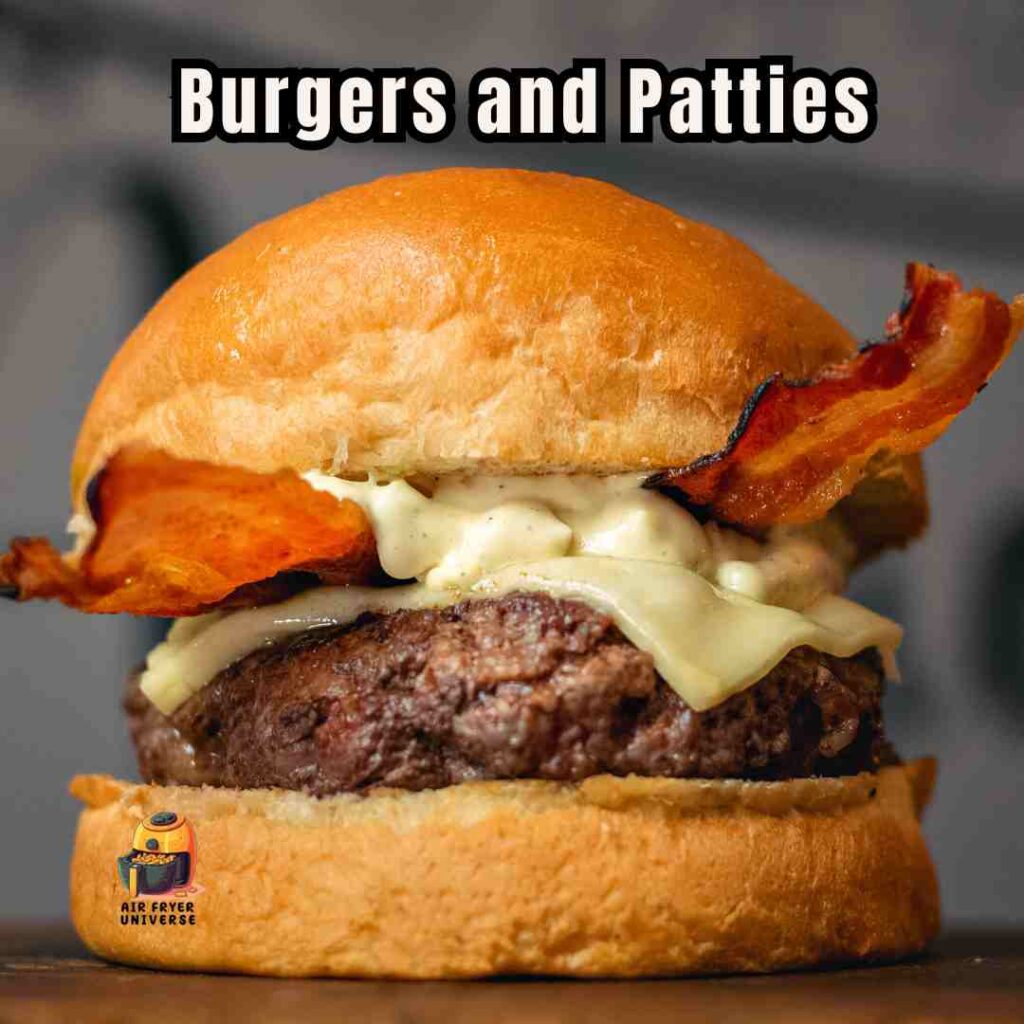 Burgers and Patties