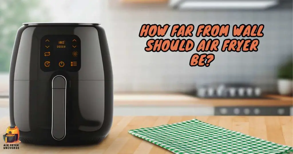 How Far From Wall Should Air Fryer Be