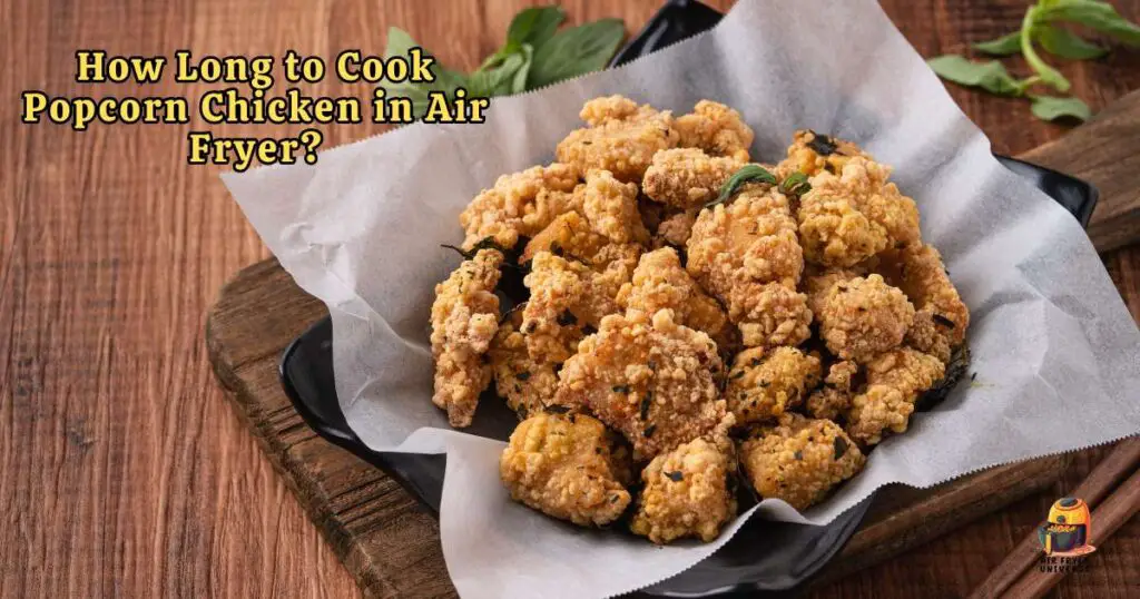 How long to cook popcorn chicken in air fryer